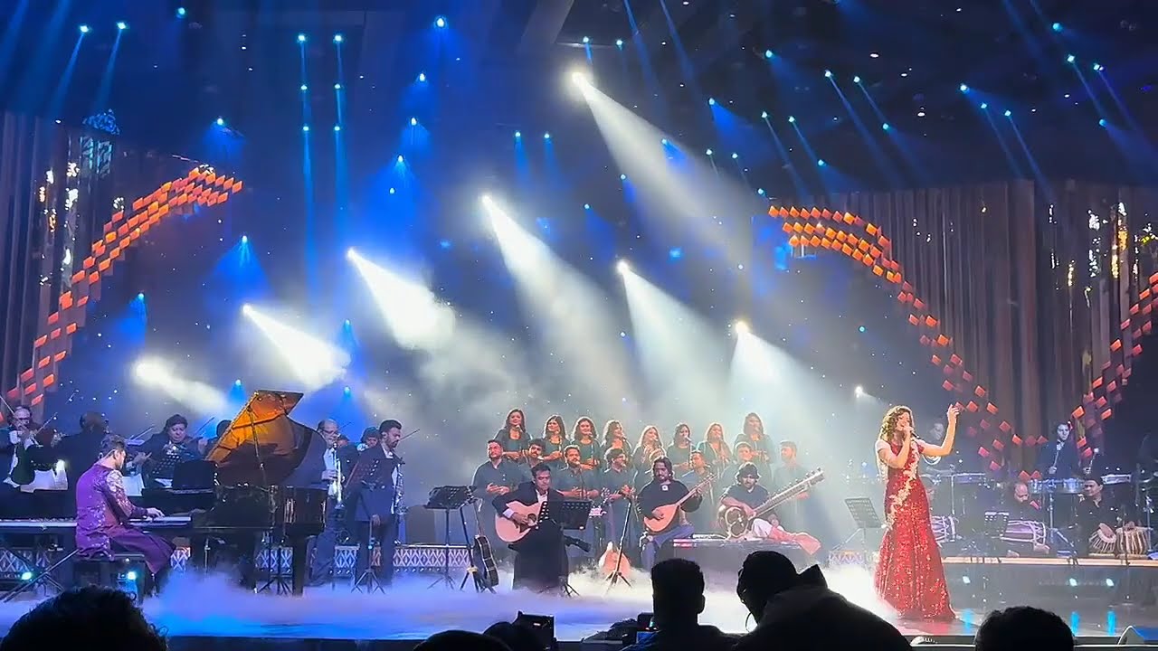 💞💜😍🥺Palak Muchhal and Mithoon Sharma with  Irfan and Shaan at 🌎🖤Zee Cine Award 2025🥺😍💜💞🥰🥰✨🎵