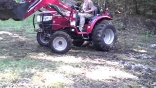 Working the Mahindra 3016