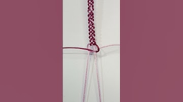 DIY Easy Macrame Bracelet Tutorial #shorts #macramebracelet #macrametutorial