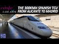 SPANISH TGV IN FIRST CLASS AT 300KMH / RENFE AVE S-100 REVIEW / SPANISH TRAIN TRIP REPORT