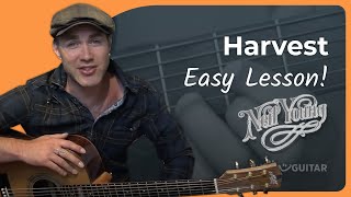 How to play Harvest by Neil Young | Easy Guitar Lesson screenshot 4