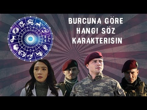 Burcuna Göre Hangi Söz Karakterisin - [Kişilik Testi]