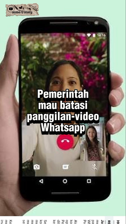 Pemerintah mau batasi panggilan-video whatsapp. #komdigi #whatsapp #trending