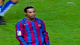 Ronaldinho 2005-2006 👑 Ballon D'or Level Skills, Tricks, Dribbling, Free Kicks, Passes and Goals