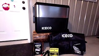 iceco jp50 pro portable 12volt fridge freezer