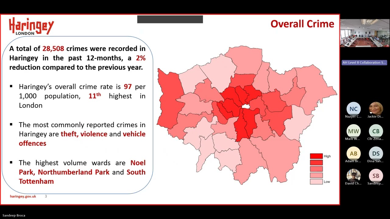 Community Safety Partnership, 25 June 2025