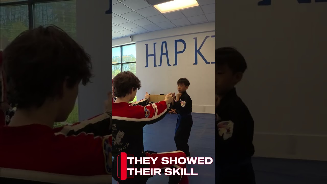 From the mat to the belt moment 👊