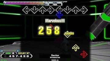 【LV16】DDR / Sector - EXPERT DOUBLE with handclap