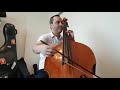 Mozart  symphony n41 1st  4th movement  double bass excerpt