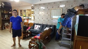 โส นวลจันทร์ - งานสลับที่ตู้ปลา เฟอร์ 72 เก่าออกแทนที่ด้วยตู้ปลา 72+60/ 2 ชั้น กรองบน + O4FS Set 1