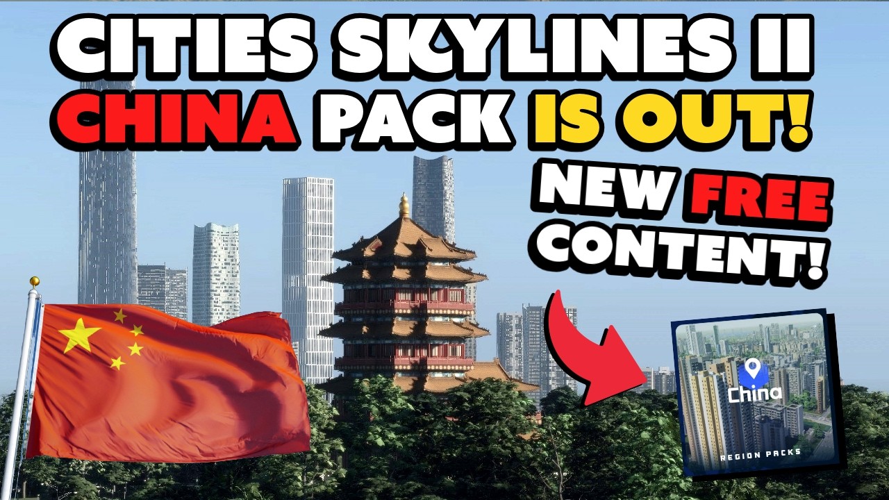 The BEST Urban Assets Yet Cities Skylines 2 China Region Pack the-best-urban-assets-yet-cities-skylines-2-china-region-pack