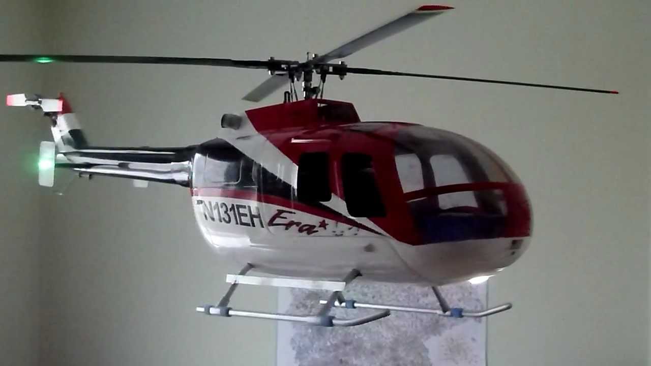 Bo-105 mit Scalebeleuchtung