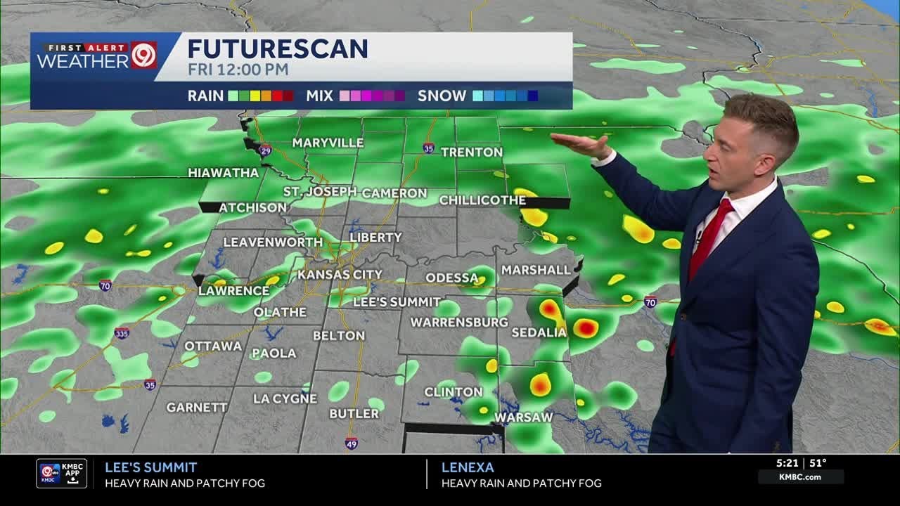IMPACT DAY: Rainy Friday gives way to dry weekend - YouTube