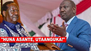 KIMEUMANA! Listen to what Ruto told Raila Odinga after quitting AU job to vie for president in 2027!