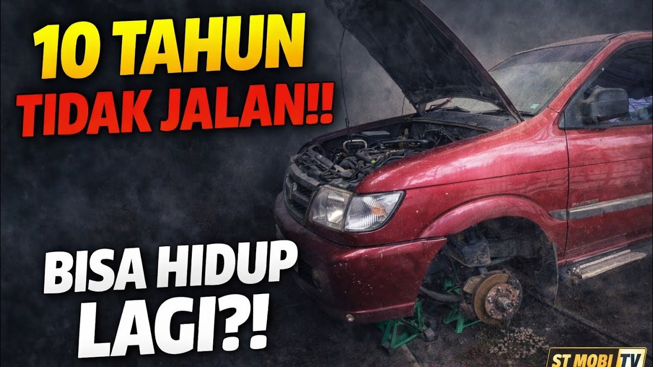 PULUHAN TAHUN TIDAK JALAN ...BISA HIDUP LAGI.!! HARTA KARUN ISUZU PANTHER