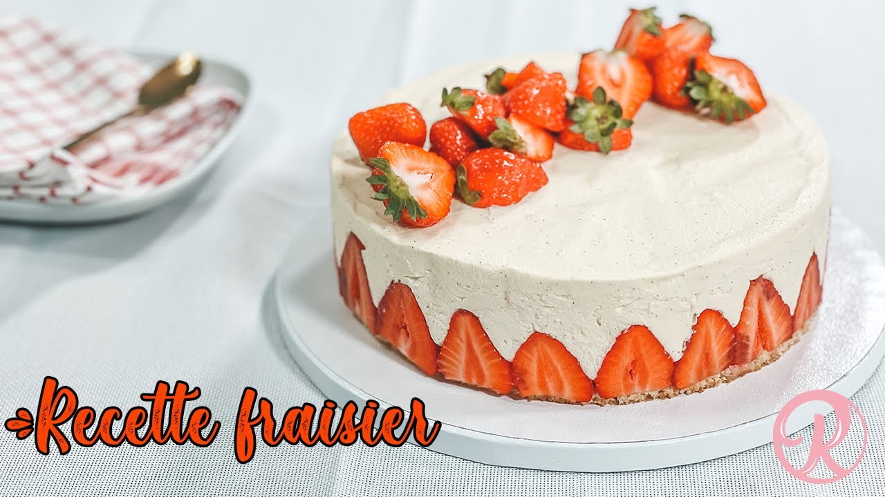 Recette Fraisier Pour Debutants Youtube