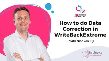 How to do Data Correction in WriteBackExtreme