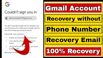 How To Recover Gmail Password without Recovery Email and Phone Number 2026 |Recover Gmail Account 