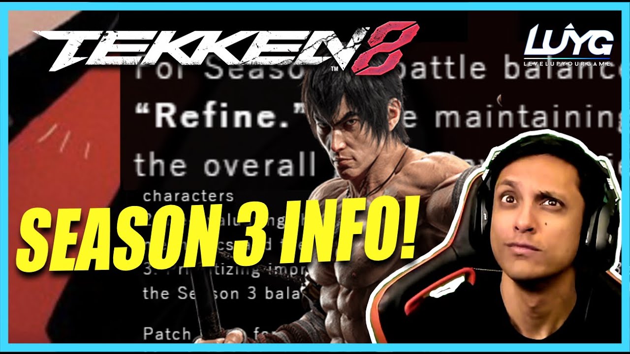 Уточненная информация о третьем сезоне Tekken 8!