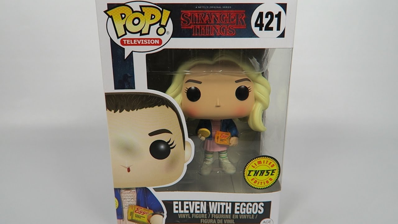 stranger things funko pop eleven with eggos