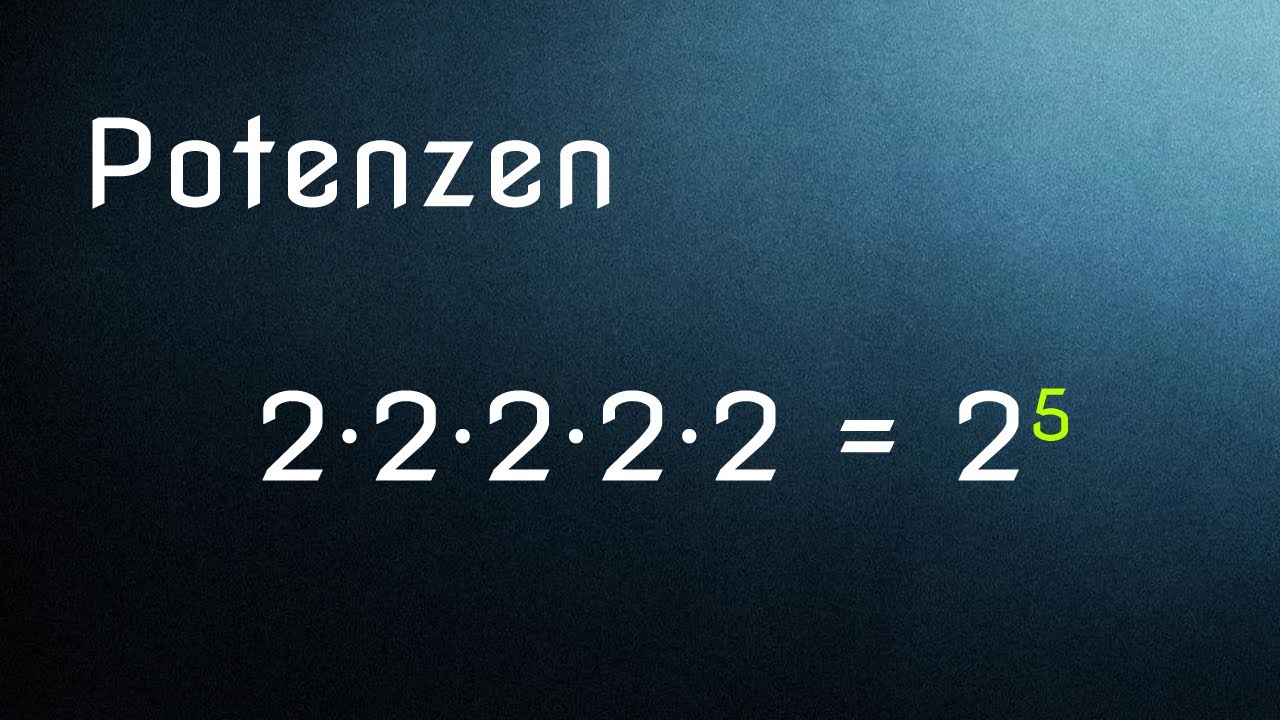 Potenzen addieren - ganz einfach erklärt | Lehrerschmidt