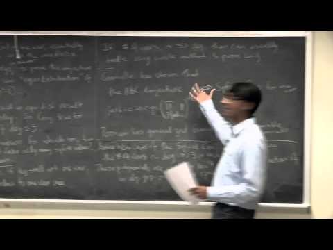 UCLA Math Distinguished Lecture Series: Manjul Bhargava, May 21, 2015