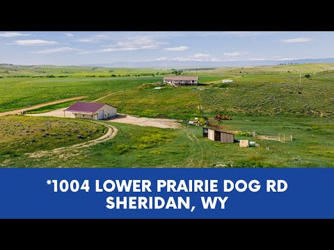 1004 Lower Prairie Dog Rd, Sheridan, WY home video tour