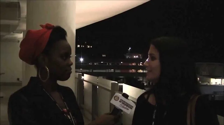 Interview with Jacqueline Fitzgerald  at the Starz...