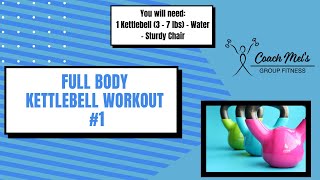 Full Body Kettlebell Workout #1  Strength Training