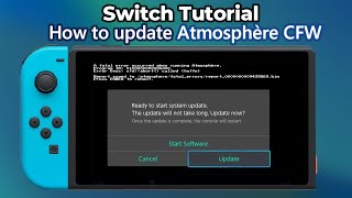 How to update Atmosphère CFW | Switch TUTORIAL