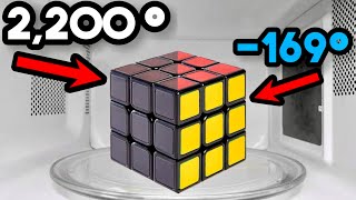 Rubik’s PHANTOM Cube vs MICROWAVE…