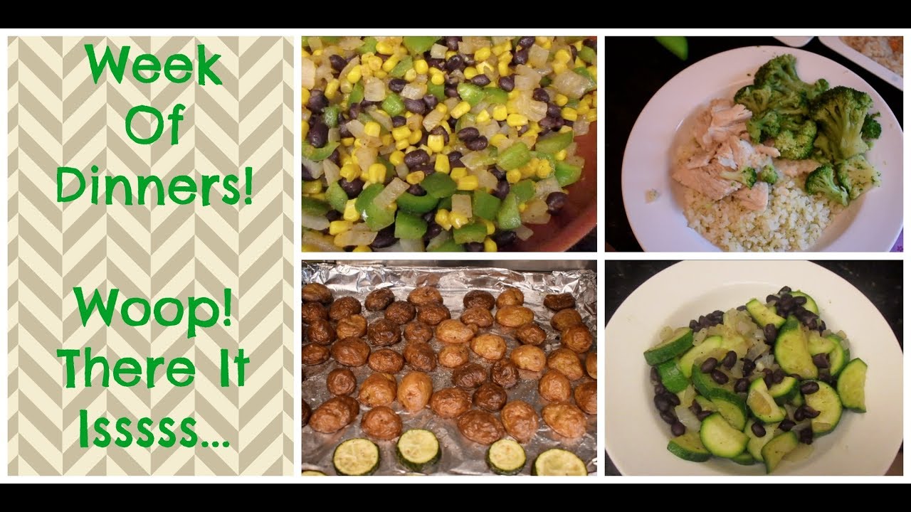 Week of EASY Dinners - YouTube