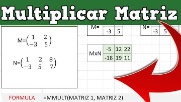 ✅Como Multiplicar MATRICES en EXCEL | TUTORIAL EN 1 MINUTO | EXCEL EN 1 MINUTO | MMULT | EXCEL CURSO
