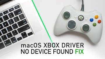 Xbox 360-controller op Mac aansluiten - GEEN APPARATEN GEVONDEN OPLOSSING