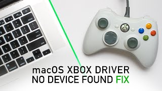 How To Connect Xbox 360 Controller To Mac No Devices Found Fix Youtube