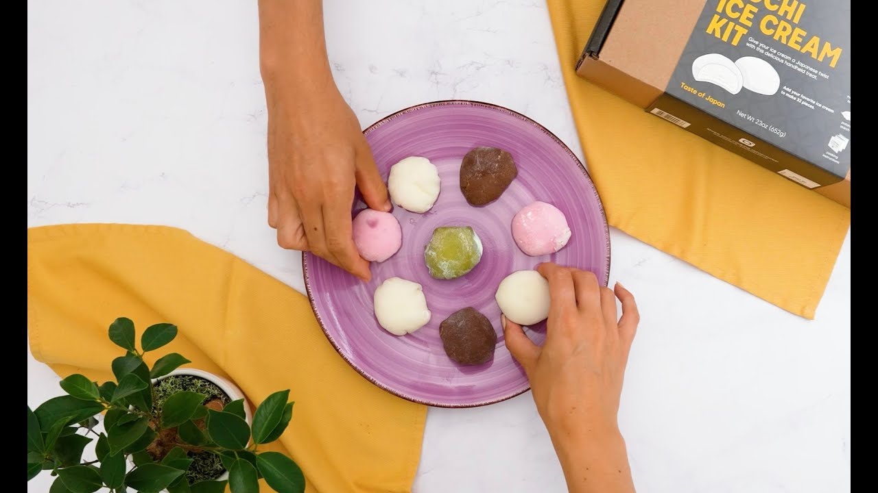 Do-It-Yourself Mochi Ice-Cream Kit (Serves 3-4) – Chefling