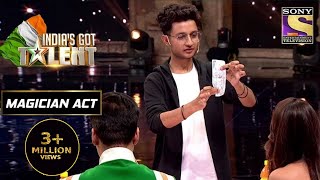 Watch This Magician's Special Act For Malaika! | India's Got Talent Season 8 | Magician Act