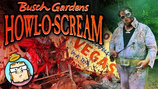 Busch Gardens Howl-O-Scream - All Houses and Scares Zones - Plus Roller Coasters - Tampa, FL