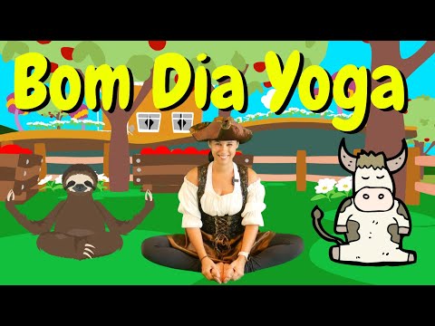 Aula De Yoga Para Crianças || Bom Dia Yoga || Exercícios Para Crianças Posturas || Meditação