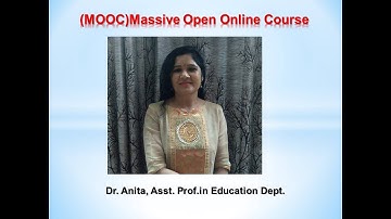 Massive Open Online Course(MOOC)