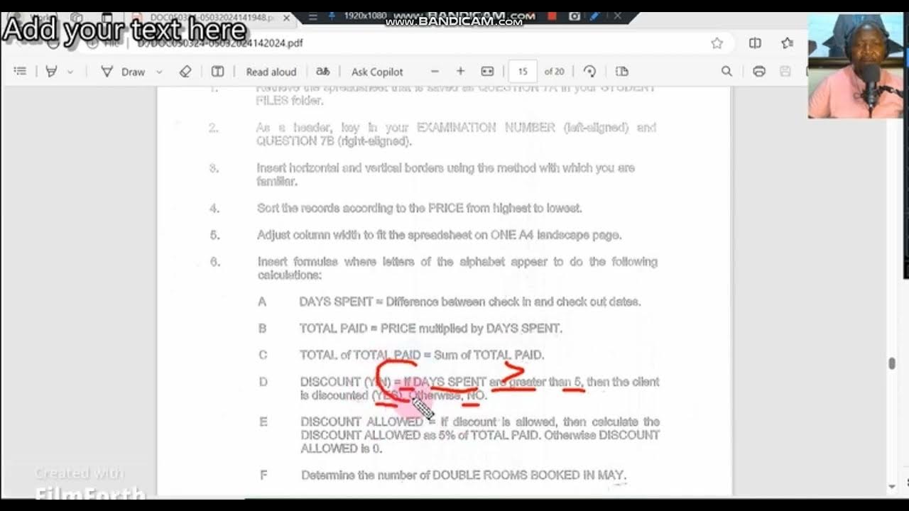 COMPUTER PRACTICE N5 CPN5 EXAM PAPER 2023 QUESTION 7B 40 MARKS PART1 A