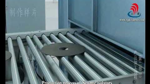 production of seismic isolator and Lead rubber bearing /LRB