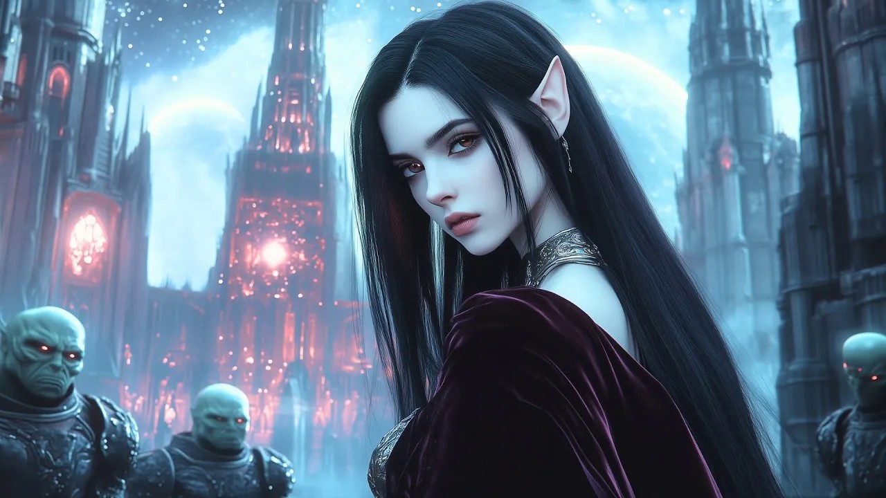 Earth Soldier Fist-Bumped the Alien Vampire Woman—Unaware She Was the New Galactic Empress