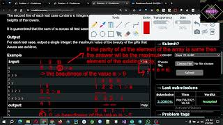C. Asuna and the Mosquitoes | Codeforces Round 1014 (Div. 2) | CP in Bangla | Java solution