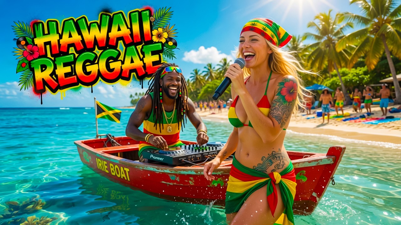 🌴 Tropical Chill Reggae – Summer Vibes, Hawaiian Island Beats for