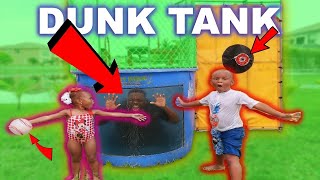 LAST TO GET DUNKED WINS $10,000 (DUNK TANK CHALLENGE) | THE BEAST FAMILY