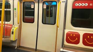 港鐵屯馬綫 TML IKK-Train D373/D374 ( D374 ) 大水坑至石門及第一城關門廣播