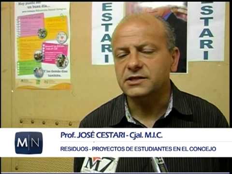 RESIDUOS ESTUDIANTES AL CONCEJO JOSE CESTARI