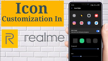 How To Change Icon Style In Realme UI