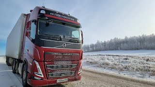 По Сибирским равнинам.VOLVO FH 540